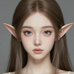 character concept art of an anime dryad | | cute - fine - face, pretty face, realistic shaded perfect face, fine details by antilous chao, stanley artgerm lau, wlop, marc simonetti, and sakimichan, tranding on artstation