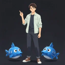 anime full body portrait, Nathan For You, nathan fielder, enchanted, magic, digital, concept art, , Ilya Kuvshinov,Kyoto animation,last exile, blue submarine no. 6, katsura masakazu,tsutomu nihei, gustav klimt,loish, murata range, kawaii, studio lighting, manga, bright colors, anime,beautiful, 35mm lens,noir, vibrant high contrast, gradation, jean giraud, moebius, fantasy, rule of thirds, unreal engine, fibonacci, intricate, cel shaded, blender npr, flat, matte print, smooth, Tsuruta Kenji