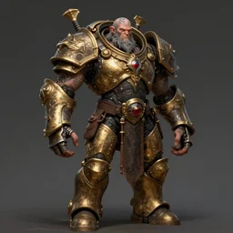 Portrait of a cyclops warforged paladin full body by Greg Rutkowski, mystical arm tatoos, masterpiece, intricate, mecha, trending on ArtStation