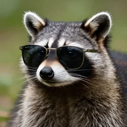raccoon with sunglasses profile picture