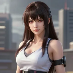 highly detailed portrait of gorgeous sexy idealized mai shiranui in detroit : become human, stephen bliss, 8 k, unreal engine, fantasy art by greg rutkowski, alphonse mucha, katsura masakazu, makoto shinkai, james gurney, satoshi kon, kyoto animation, global illumination, radiant light, detailed and intricate environment