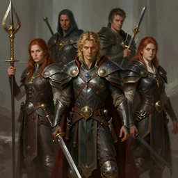 dungeons and dragons characters, fantasy, portraits, highly detailed, digital painting, trending on artstation, concept art, sharp focus, illustration, art by bobbie jean pentecost.