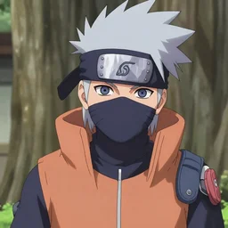 Kakashi Hatake, anime style