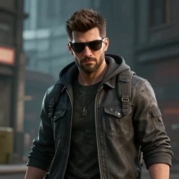 portrait of Wrench from Watch Dogs 2 (2016 videogame)