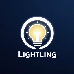 lighting company imaginatively designed logo
