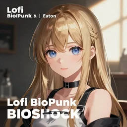 Lofi BioPunk BioShock portrait of anime waifu style by Tristan Eaton Stanley Artgerm and Tom Bagshaw