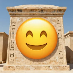 emoji hieroglyphs found in a tomb in Egypt