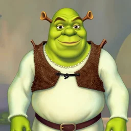 shrek as a main character in a 1 9 6 0 s comic book