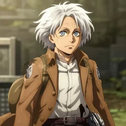 Albert Einstein in attack on titan
