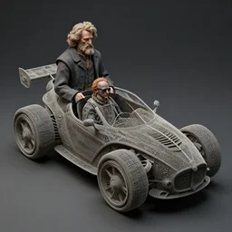 intricate, 3 d, new vehicle design, style by caspar david friedrich and wayne barlowe and ted nasmith.