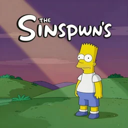 The Simpsons opening title screen