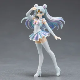 james jean isolated vinyl figure pretty harajuku magical girl character design, figure photography, dynamic pose, holographic undertones, glitter accents on figure, anime stylized, sharp focus, accurate fictional proportions, high delicate defined details, ethereal lighting