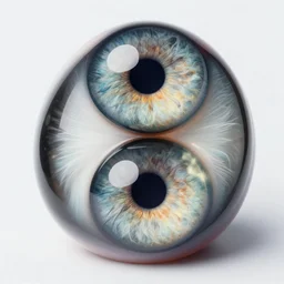 3 d octane render of ultra realistic cat eyeballs, trending on artstation