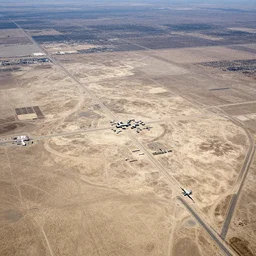 aerial view of area 51
