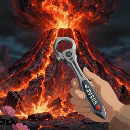 a wholesome animation key shot, magma temple inside a volcano, studio ghibli, pixar and disney animation, sharp, rendered in unreal engine 5, anime key art by greg rutkowski, bloom, dramatic lighting, volumetric lighting!!