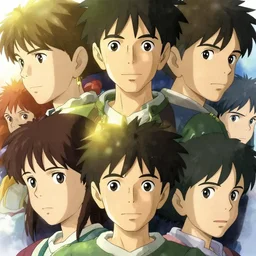 it's all meaningless, faced with the reality of your death. hyperrealistic anime background illustration by kim jung gi, colorful, extremely detailed faces, intricate linework, smooth, super sharp focus, bright colors, high contrast, matte, octopath traveler, studio ghibli, unreal engine 5 highly rendered, global illumination, radiant light