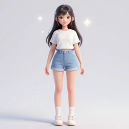 full body portrait shot of a very beautiful girl in very cute realistic WLOP digital art style with bloom ethereal effects, trending on Artstation, made by Tran Ross feminine in pastel shades, trending on pixiv, Unreal Engine 3d, 4k, rossdraws