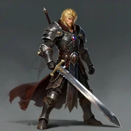 Steel Sword, rpg, digital art, skyrim, final-fantasy