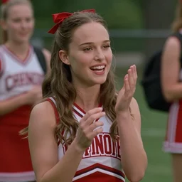 sam ( young natalie portman ) is cheerfully blabing in garden state film, 2 0 0 4, 4 k