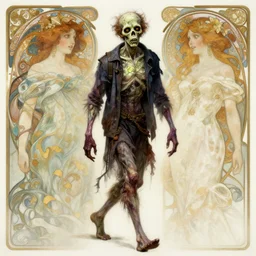portrait of walking dead zombie by terry o'neill intricate, elegant, highly detailed, digital painting, glowing skin, artstation, concept art, soft, sharp focus, bright lighting, illustration, art by artgerm and greg rutkowski and alphonse mucha, beautiful