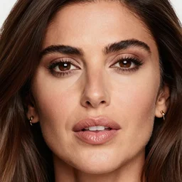 Portrait photography of someone playful who have the nose of Penélope Cruz, the lips of Scarlett Johansson and the eyes of Jessica Alba, playful, award winning photography by Leonardo Espina