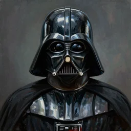 an ultra - realistic portrait painting of darth vader in the style of frank frazetta. 4 k. ultra - realistic. highly detailed. dark fantasy. epic lighting.