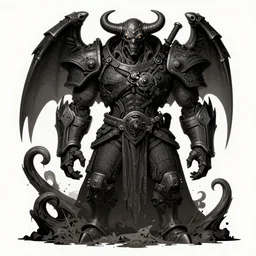 a dark fantasy painting by artgerm, highly detailed, vector art