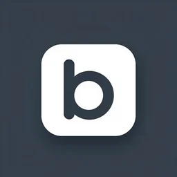 a modern logo of bong, minimalistic icon, vector, app icon, oversimplified logo