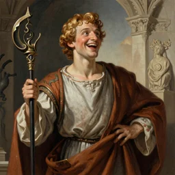 a happy Dante\'s inferno highly detailed