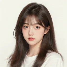 cute girl art drawn full HD 4K highest quality realistic beautiful gorgeous natural artstyle by WLOP, Taejune Kim, yan gisuka, JeonSeok Lee, artgerm, Ross draws, zeronis, Chengwei Pan on artstation