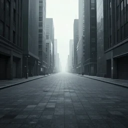 city lineart, hyper realistic, empty, eerie, straight lines 8k hdr pixiv  digital art, concept art,