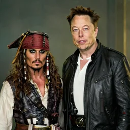 elon musk replacing johnny depp in the lead role in pirates of the caribbean ( 2 0 2 4 ), movie poster