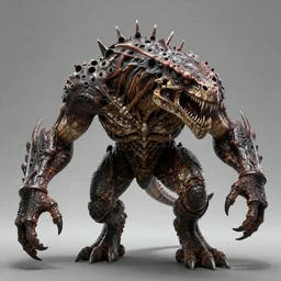 Deathclaw Creature design by Wētā Workshop for Fallout 5, menacing, realistic, ultra detailed, menacing, powerful, filmic, volumetric lighting, hyperrealism
