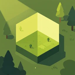 the joy of hex, perfect, simple textured vector based illustration, vivid colors, isometric, wlop