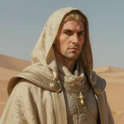 portrait of the leto ii, god emperor of dune, intricate, highly detailed, ray tracing, digital painting, artstation, concept art, smooth, sharp focus, illustration, art by moebius, 8 k
