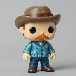 vincent van gogh, stop motion vinyl action figure, plastic, toy, butcher billy style