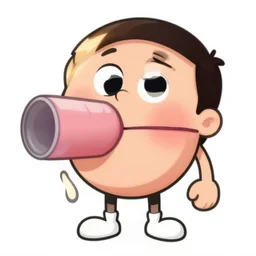 personified of a burp